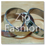 shell inlayed bangles backing with steel